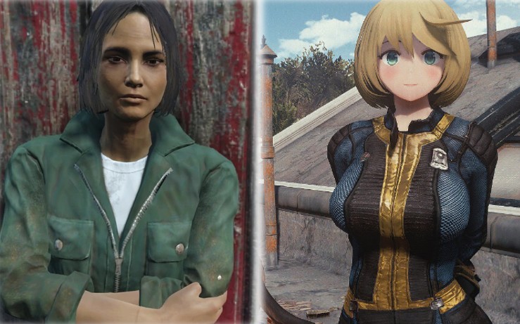 Fallout 4 Anime Race Fallout 4 is a pretty good game but it s not very